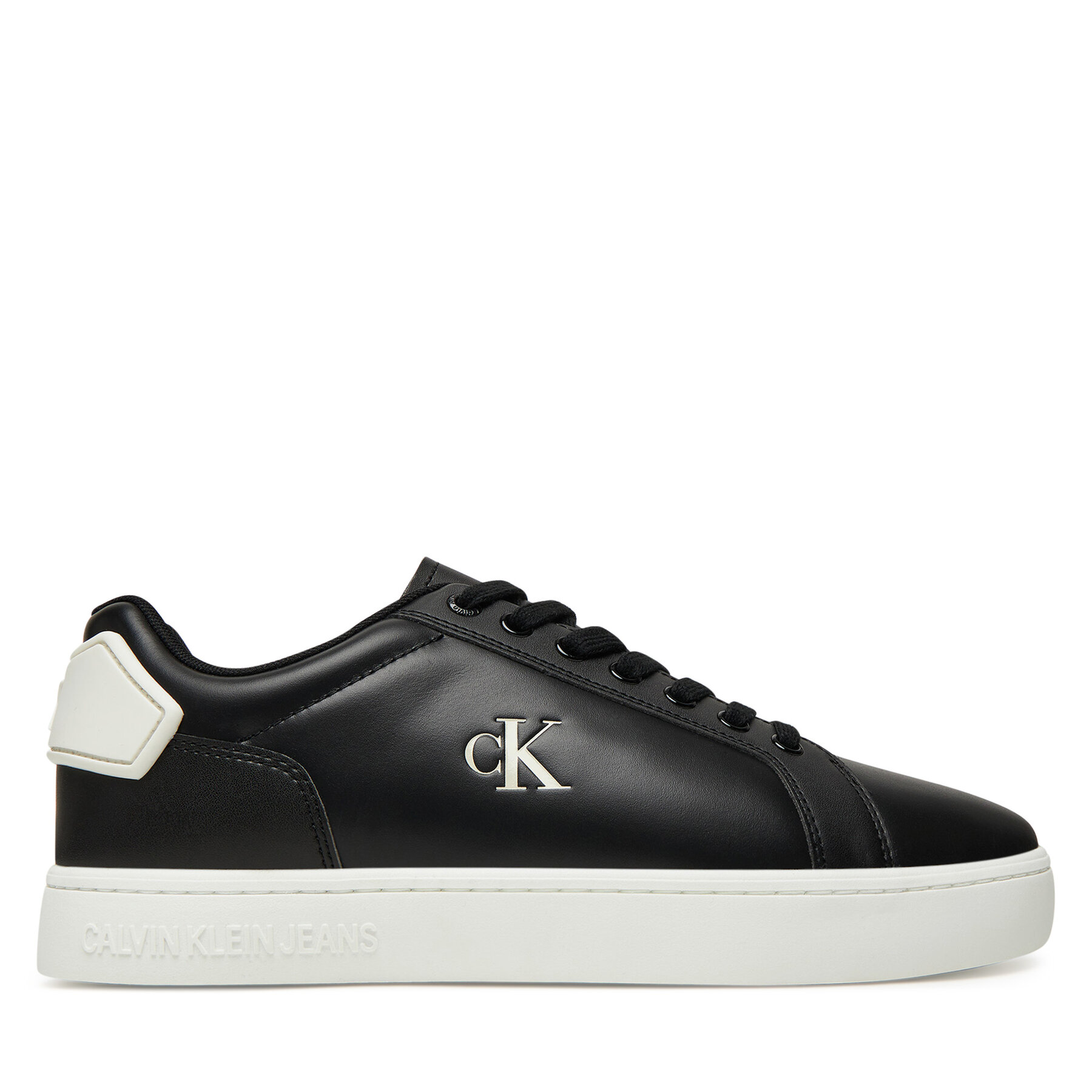 Снимка на Сникърси Calvin Klein Jeans Classic Cupsole Ru Patch Lth YM0YM01297 Черен