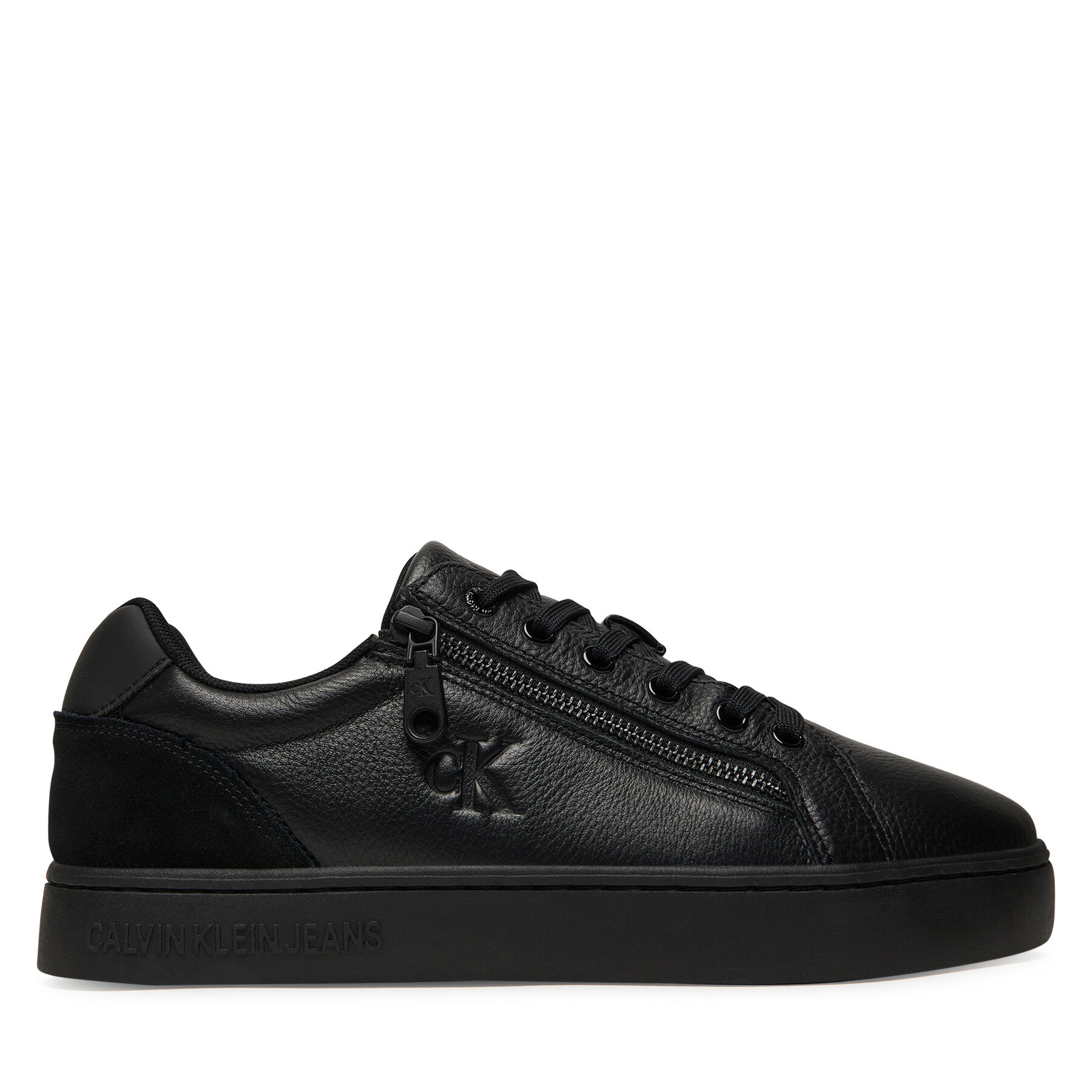 Снимка на Сникърси Calvin Klein Jeans Classic Cupsole Zip Low In YM0YM01318 Черен