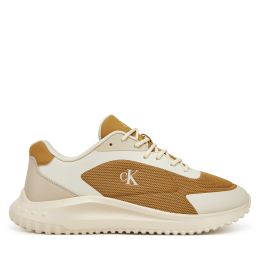 Снимка на Сникърси Calvin Klein Jeans Eva Runner Low Mesh Mix YM0YM01185 Жълт