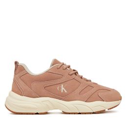 Снимка на Сникърси Calvin Klein Jeans Retro Tennis Low Mg Mix Media Wn YW0YW01639 Розов