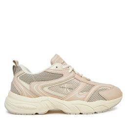 Снимка на Сникърси Calvin Klein Jeans Retro Tennis Mesh Ml YW0YW01807 Бежов