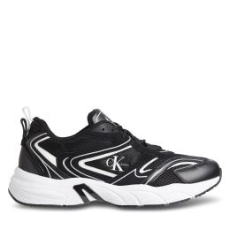 Снимка на Сникърси Calvin Klein Jeans Retro Tennis Su-Mesh YM0YM00589 Черен