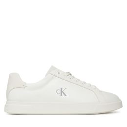 Снимка на Сникърси Calvin Klein Low Pro Cups Lth Mg HW0HW02823 Бял