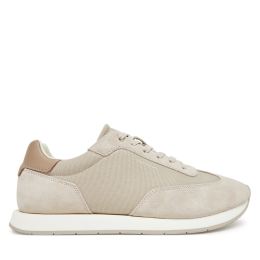Снимка на Сникърси Calvin Klein Low Prof Runn Laceup Cv Mix HM0HM01723 Бежов