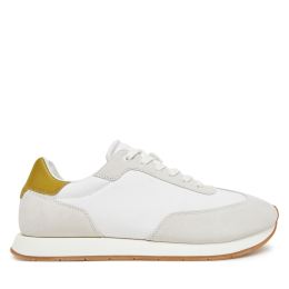 Снимка на Сникърси Calvin Klein Low Prof Runn Laceup Cv Mix HM0HM01723 Бял