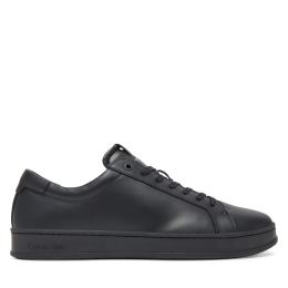 Снимка на Сникърси Calvin Klein Low Top Lace Up Lth HM0HM01971 Черен