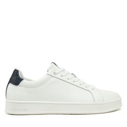 Снимка на Сникърси Calvin Klein Low Top Lace Up Woven HM0HM01767 Бял