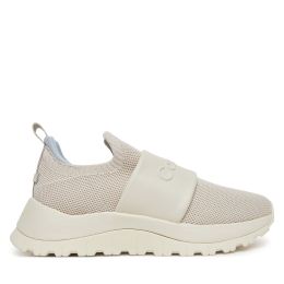 Снимка на Сникърси Calvin Klein Runner Slip On - He Nappa HW0HW02415 Екрю