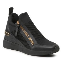 Снимка на Сникърси MICHAEL Michael Kors Willis Wedge Trainer 43F3WIFS1D Черен