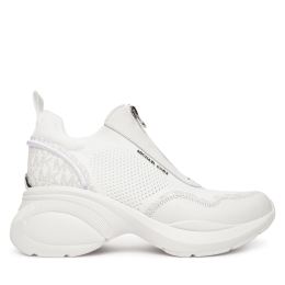 Снимка на Сникърси MICHAEL Michael Kors Zuma Mixed-Media Trainer 43F5ZUFP3L Бял