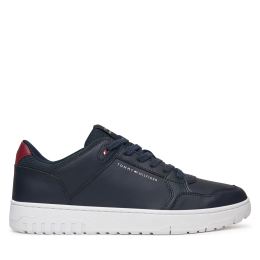 Снимка на Сникърси Tommy Hilfiger Basket Core Lite Lth Mix FM0FM05518 Тъмносин