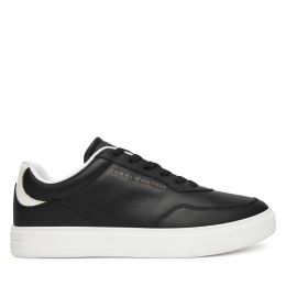 Снимка на Сникърси Tommy Hilfiger Casual Cupsole FW0FW08689 Черен