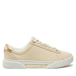 Снимка на Сникърси Tommy Hilfiger Chic Court Sneaker FW0FW08382 Бежов