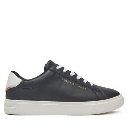 Снимка на Сникърси Tommy Hilfiger Essential Court Sneaker FW0FW08320 Черен