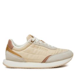 Снимка на Сникърси Tommy Hilfiger Essential Runner FW0FW08332 Екрю