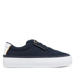 Снимка на Сникърси Tommy Hilfiger Essential Vulc Textile Sneaker FW0FW08323 Тъмносин