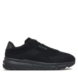 Снимка на Сникърси Tommy Hilfiger Faston 6c Mix FM0FM05423 Черен