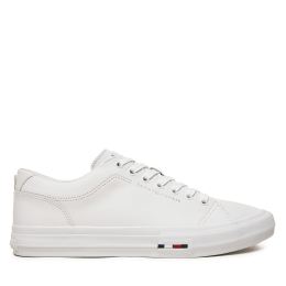 Снимка на Сникърси Tommy Hilfiger Hi Vulc Street Low FM0FM05312 Бял