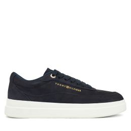 Снимка на Сникърси Tommy Hilfiger Modern Court Sneaker Nubuck FW0FW08462 Тъмносин
