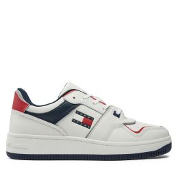 Снимка на Сникърси Tommy Hilfiger Retro Basket EM0EM01463 Бял