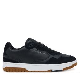 Снимка на Сникърси Tommy Hilfiger Th Basket Better Mix FM0FM05520 Черен