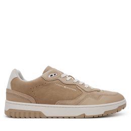 Снимка на Сникърси Tommy Hilfiger Th Basket Better Premium Mix FM0FM05417 Бежов