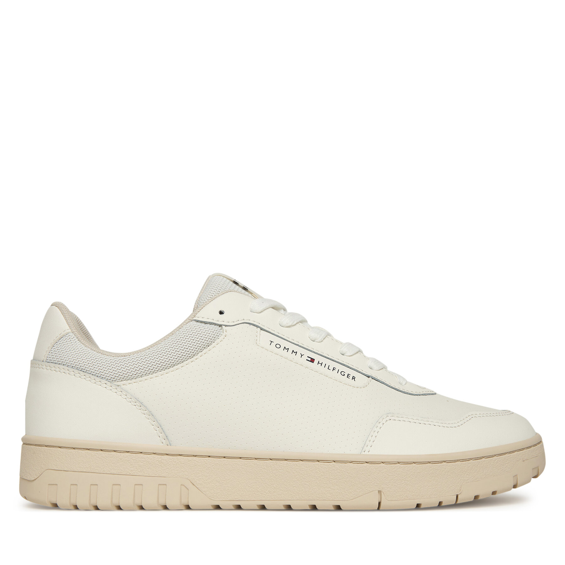 Снимка на Сникърси Tommy Hilfiger Th Basket Core FM0FM05629 Екрю
