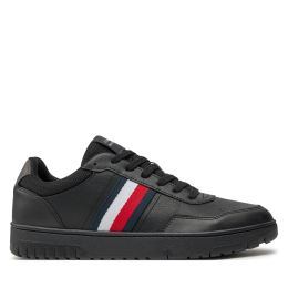 Снимка на Сникърси Tommy Hilfiger Th Basket Core Lite FM0FM05116 Черен