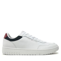 Снимка на Сникърси Tommy Hilfiger Th Basket Core Lite Lth FM0FM05369 Бял