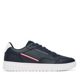 Снимка на Сникърси Tommy Hilfiger Th Basket Core Stripes FM0FM05631 Тъмносин