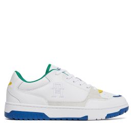 Снимка на Сникърси Tommy Hilfiger Th Basket Street Pop FM0FM04968 Бял