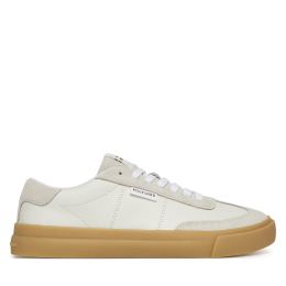 Снимка на Сникърси Tommy Hilfiger Th Cupset Summer Lth FM0FM05487 Бял