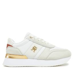 Снимка на Сникърси Tommy Hilfiger Th Fashion Runner FW0FW08475 Бял