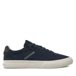 Снимка на Сникърси Tommy Hilfiger Th Hi Vulc Low Street Suede FM0FM05112 Тъмносин