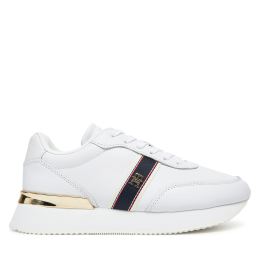 Снимка на Сникърси Tommy Hilfiger Webbing Runner FW0FW08904 Бял
