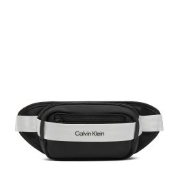 Снимка на Чанта за кръст Calvin Klein Jeans Logo Waist Bag IU0IU00694 Черен