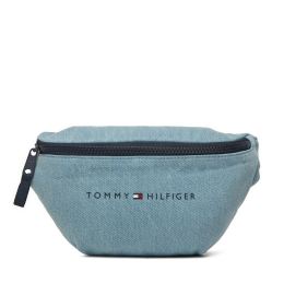 Снимка на Чанта за кръст Tommy Hilfiger Th Essential Denim Bumbag AU0AU01976 Син