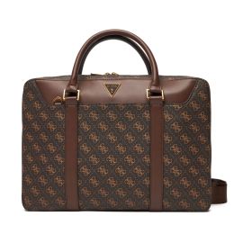 Снимка на Чанта за лаптоп Guess Vezzola Smart HMEVZL P3138 Кафяв