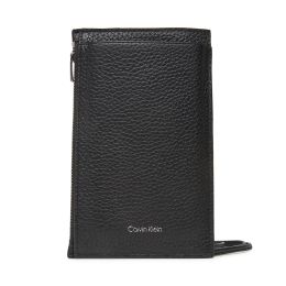 Снимка на Чантичка за телефон Calvin Klein Foil Emboss Phone Crossbody LV04D1037G Черен