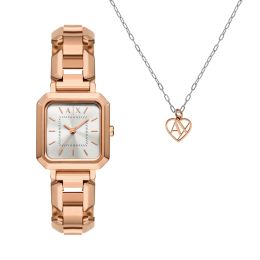 Снимка на Часовник Armani Exchange Leila AX7167SET Златист