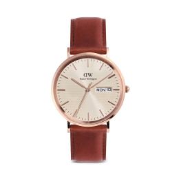 Снимка на Часовник Daniel Wellington Classic Day Display 40 DW00100829 Розово злато