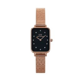 Снимка на Часовник Daniel Wellington Quadro Lumine Pressed Piano DW00100579 Златист