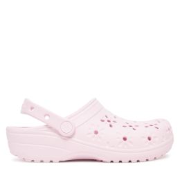 Снимка на Чехли Crocs Classic Floral Cut Out Clog 210927 Розов