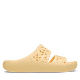 Снимка на Чехли Crocs Classic Floral Cutout Sandal 210966 Оранжев