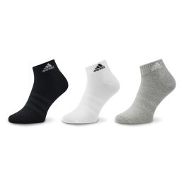 Снимка на Чорапи къси унисекс adidas Thin and Light Ankle Socks 3 Pairs IC1283 Сив