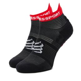 Снимка на Чорапи къси унисекс Compressport Pro Racing Socks V4.0 Run Low XU00047B Черен