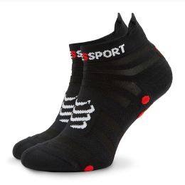 Снимка на Чорапи къси унисекс Compressport Pro Racing Socks v4.0 Ultralight Run Low XU00051B Черен