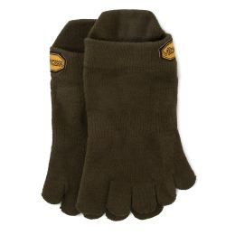 Снимка на Чорапи къси унисекс Vibram Fivefingers Athletic No Show S18N01 Зелен