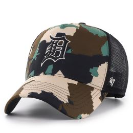 Снимка на Шапка с козирка 47 Brand MLB Detroit Tigers Digital Star ’47 OFFSIDE B-DGTSO09PTP Кафяв