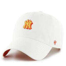 Снимка на Шапка с козирка 47 Brand New York Yankees B-CHPCU17GWS Бял